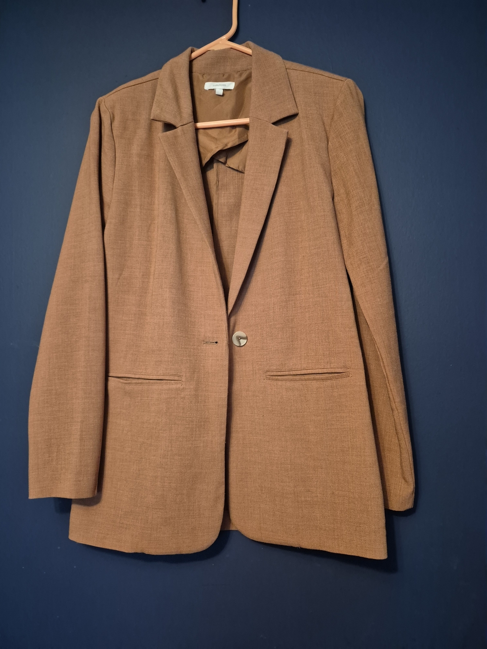 Maurices Tailored Single-Button Brown Blazer